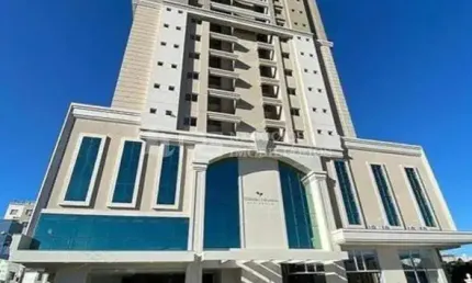 Apartamento mobiliado e área de lazer completa, meia praia, itapema - sc