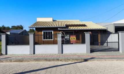 Casa para alugar mista, 2 quartos, amplo terreno, bairro Itajuba, Barra Velha - SC