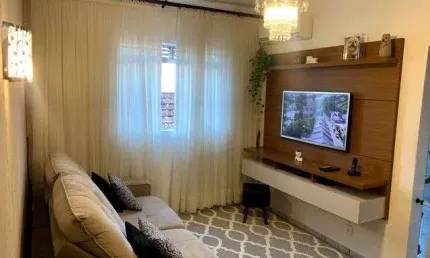 Apartamento com 2 dormitórios à venda, 71 m² por R$ 255.000,00 - Vila Ponte Nova - São Vicente/SP