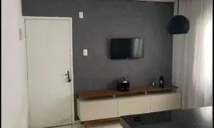 Apartamento com 1 dormitório à venda, 57 m² por R$ 180.000 - Esplanada dos Barreiros - São Vicente/SP
