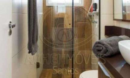 Apartamento com 3 dormitórios à venda, 96 m² por R$ 954.000,00 - Encruzilhada - Santos/SP