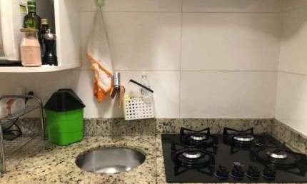 Flat com 1 dormitório à venda, 41 m² por R$ 280.000,00 - Gonzaga - Santos/SP