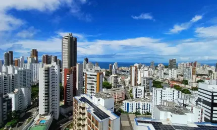Apartamento com 4 quartos à venda na Rua Christiano Ottoni, 363, Jardim Apipema, Salvador
