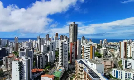 Apartamento com 4 quartos à venda na Rua Christiano Ottoni, 363, Jardim Apipema, Salvador