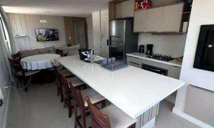 Apartamento mobiliado quadra mar, com 3 dormitórios à venda, 96 m² por R$ 1.280.