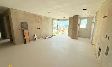 Apartamento em construção, com 2 suítes, à apenas 240m do mar, à venda por r$ 63