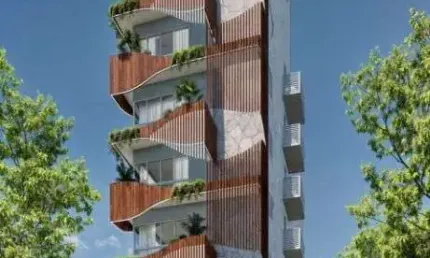 Apartamento vista mar 03 dormitórios sendo uma suíte bairro Itacolomi Balneário