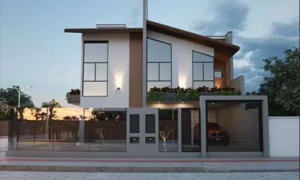 Sobrado com 2 suítes à venda, 78m² no bairro itacolomi - balneário piçarras/sc