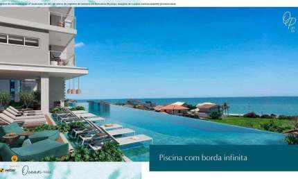 Apartamento frente mar em construção, no Centro de Balneário Piçarras/SC! À vend