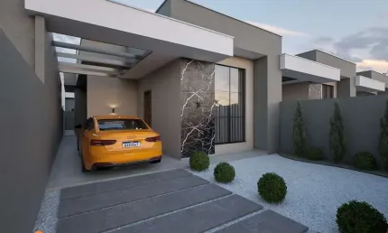 Casa em construção, 3 dormitórios, sendo 1 suíte, bairro vila nova em barra velh
