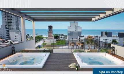 Apartamentos à partir de R$698.000 a apenas 300mda Praia de Balneário Piçarras-S