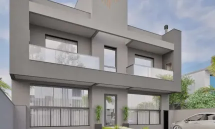 Apartamento em construção com 2 suítes, à 690 metros da praia em balneário piçar