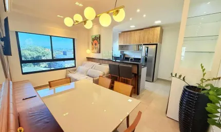 Apartamento mobiliado, à apenas 400m do mar, no Itacolomi, em Balenário Piçarras