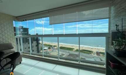Apartamento com 4 dormitórios frente mar à venda, 137 m² por R$ 1.980.000,00 - I