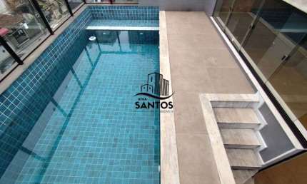 Casa Duplex Sobreposta Alta em Santos-SP - Bairro do Embaré