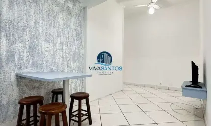 Kitnet / Stúdio à venda na Avenida Presidente Wilson, 200, José Menino, Santos