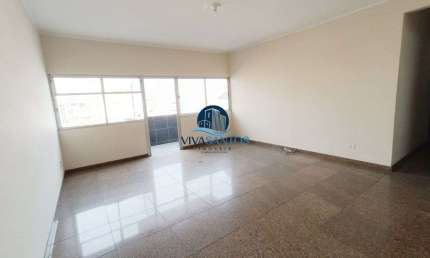 APARTAMENTO COM VARANDA E VISTA MAR NO GONZAGA - SANTOS-SP