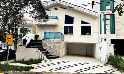 Sobrado em condominio com 3 suites sendo 1 closet;  granja olga ii; alto da boa vista; sorocaba; leste