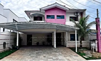 Casa assobradada em condominio com 3 suites sendo 1 closet; ibiti do paço; sorocaba; norte