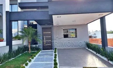 CASA TERREA EM CONDOMINIO COM 3 DORMS SENDO 1 SUITE;  HORTO FLORESTAL VILLAGIO RESIDENCIAL; SOROCABA; NORTE
