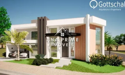 Sobrado, 3 suítes à venda, 330 m²-  Res Santa Mônica - Caçapava