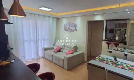 Apartamento 58m² á venda - 2 dormitórios - Parque Industrial
