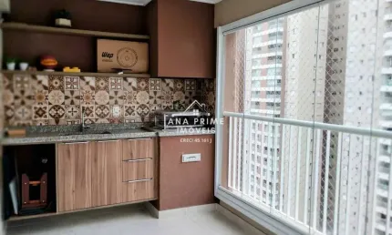 Apartamento 100m² á venda - 3 dormitórios - jardim das industrias