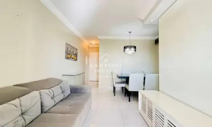 Apartamento 68m² para locação Mobiliado - 2 dormitórios - Vila Adyana