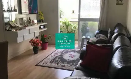 Apartamento 77m² á venda - 3 dormitórios - Parque Residencial Aquarius