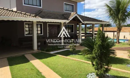 Casa em Condomínio para Venda em Boituva, Nova Rheata, 4 dormitórios, 3 suítes, 5 banheiros, 6 vagas