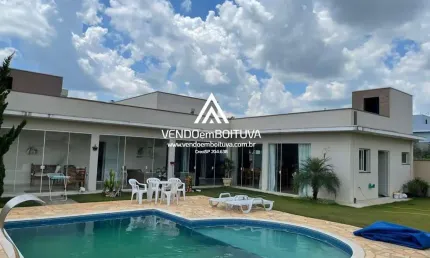 Casa em Condomínio para Venda em Boituva, Residencial Green Ville II, 4 dormitórios, 4 suítes, 6 banheiros, 6 vagas