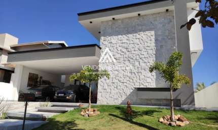 Casa em Condomínio para Venda em Boituva, Portal das Estrelas, 3 dormitórios, 2 suítes, 4 banheiros, 4 vagas