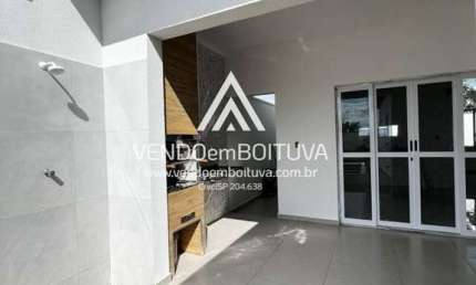 Casa para Venda em Boituva, Portal Ville Jardins, 3 dormitórios, 1 suíte, 3 banheiros, 2 vagas