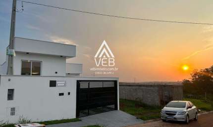 Casa para Venda em Boituva, Parque das Árvores, 3 dormitórios, 1 suíte, 2 banheiros, 1 vaga