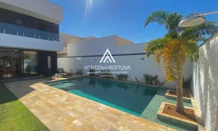 Casa em Condomínio para Venda em Boituva, Portal das Estrelas I, 5 dormitórios, 5 suítes, 6 banheiros, 4 vagas