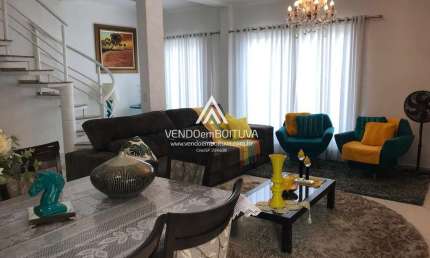 Casa em Condomínio para Venda em Boituva, Portal dos Pássaros II, 5 dormitórios, 1 suíte, 5 banheiros, 4 vagas