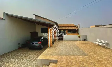 Casa para Venda em Boituva, Residencial Vitória, 2 dormitórios, 1 suíte, 2 banheiros, 2 vagas