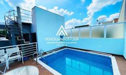 Casa em Condomínio para Venda em Boituva, Vivendas Do Parque, 3 dormitórios, 1 suíte, 3 banheiros, 4 vagas