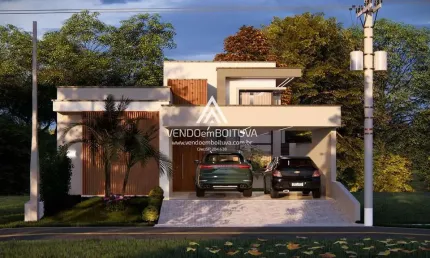 Casa em Condomínio para Venda em Boituva, Tropicália Garden, 3 dormitórios, 2 suítes, 4 banheiros, 4 vagas