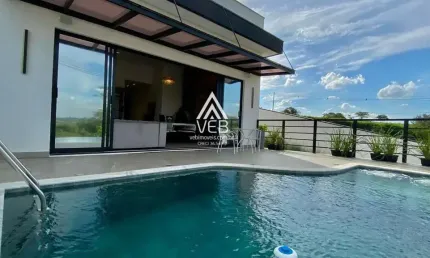 Casa em Condomínio para Venda em Boituva, Residencial Haras Inga Mirim, 4 dormitórios, 4 suítes, 5 banheiros, 2 vagas