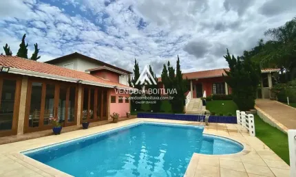 Casa em Condomínio para Venda em Boituva, Nova Rheata, 4 dormitórios, 2 suítes, 4 banheiros, 8 vagas