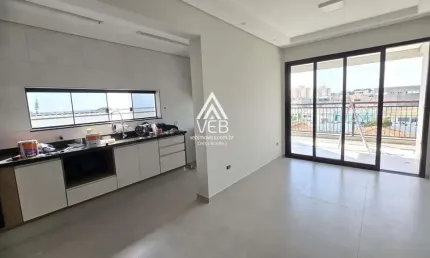 Apartamento para Locação em Boituva, Jardim Herminia, 2 dormitórios, 1 suíte, 2 banheiros, 2 vagas