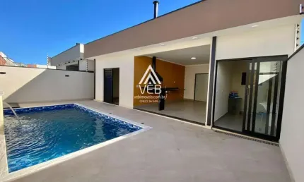 Casa para venda em boituva, portal ville jardins, 3 dormitórios, 1 suíte, 5 banheiros, 2 vagas