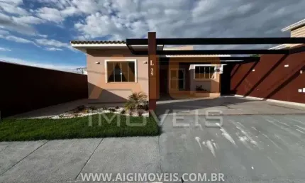 Casa 3 Quartos Suíte Piscina Condomínio Blue Garden