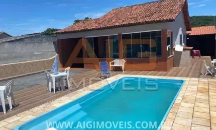 Casa 2 Quartos Piscina Churrasqueira Próximo Lagoa Rodovia