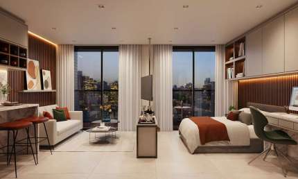Kitnet / Stúdio à venda na Avenida Visconde de Guarapuava, 3070, Centro, Curitiba, 23 m2 por R$ 362.000