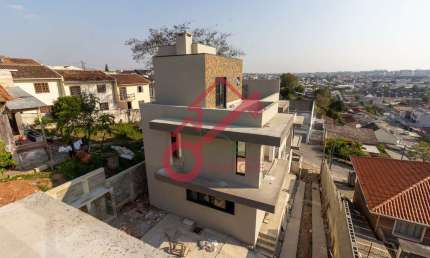 Casa em condomínio fechado com 3 quartos à venda na Rua Antônio Brandalize, 239, Uberaba, Curitiba por R$ 1.290.000