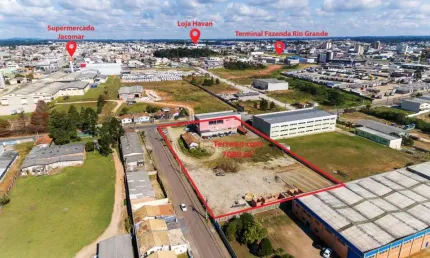 Terreno comercial à venda na Rua Jatobá, 599, Eucaliptos, Fazenda Rio Grande por R$ 12.000.000