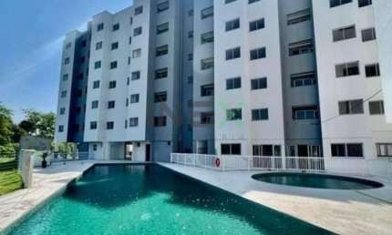 Apartamento mobiliado 2 dormitórios Vivendas do Comendador bairro Cedros - Camboriú
