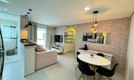 Apartamento mobiliado 2 dormitórios 1 vaga Bairro Rio Pequeno em Camboriú - SC